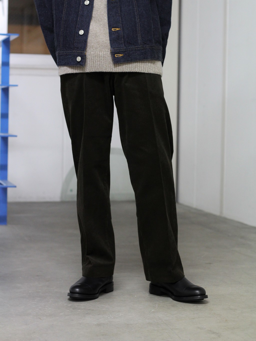 メール便指定可能 希少サイズ 22AW comoli コモリ コーデュロイ5P