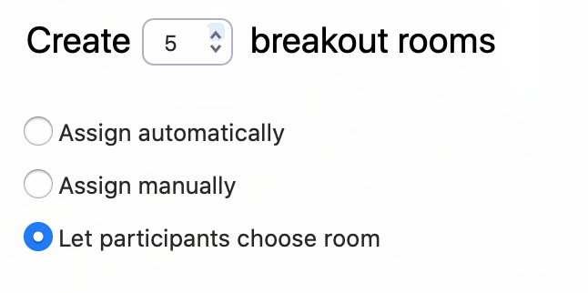 MikeFlynn55's tweet photo. Whoa! The new @zoom_us update has a feature where you can let your students choose their breakout room. This adds a whole new layer of flexibility with grouping. https://t.co/5Cra228R4j