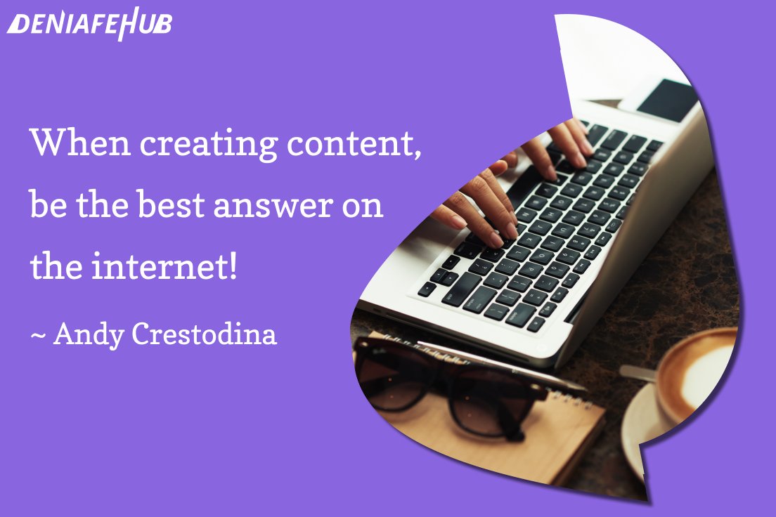 DeniafeHub's tweet photo. If this doesn't inspire your content writing, then I don't know what will!

❤ this post
Follow @deniafehub
Leave a comment 👇🏽

_
_
_

#Marketer #TuesdayMotivation #contentmarketing #socialmedia #WritingCommunity #Marketing https://t.co/kRrj7TdVn1