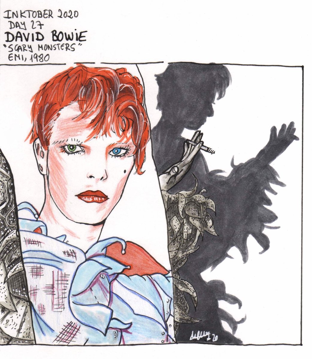 INKTOBER / MUSIKTOBER 2020
DÍA 27
DAVID BOWIE
“SCARY MONSTERS”
EMI, 1980
Hecha en mi estilo. Mi homenaje en este reto a DIOS BOWIE. ❤️
#Inktober2020
#Musiktober2020
#DavidBowie
#Fanart https://t.co/M5d98icvqB