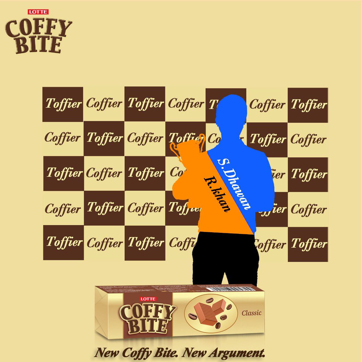 CandiesLotte's tweet photo. #CoffyBite #Lotte #coffiertoffier #coffytoffy #LotteIndia #coffier #toffier #coffeetoffee #lottecoffybite #confectionery #coffee #toffee #ipl #DCvSRH
#srh #rashidkhan #davidwarner #orangearmy #dc #kanewilliamson #delhicapitals #delhidaredevils #rishabhpant #shreyasiyer https://t.co/yr92ZTXa5p
