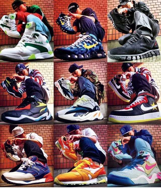 最近ブラックウォーグレイモンみたいな構図のスニーカー写真よく見かけるんだけど や 榊八千 Cg集発売中のイラスト