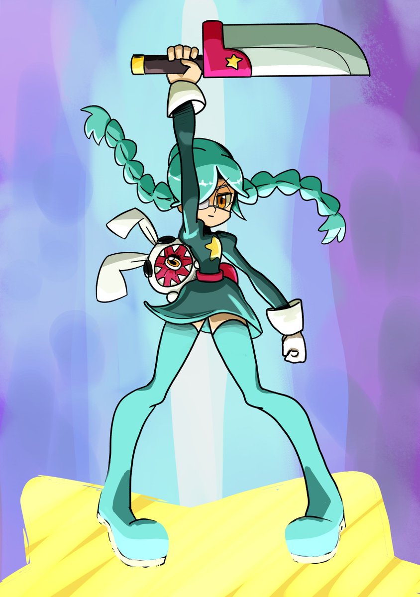 パッチ 星のアニー Skullgirls イラスト