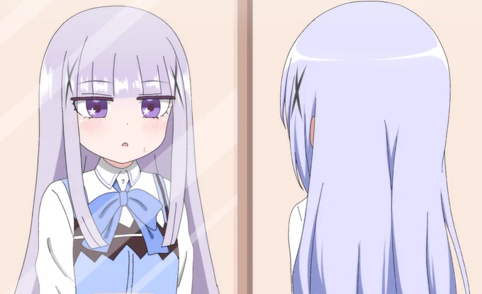 私が私を
見つめてました... 