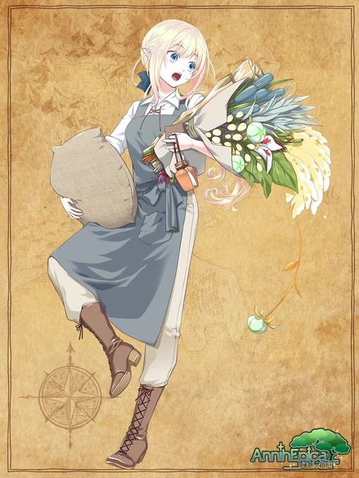 納品完了だぁ!背景を2点ご依頼くださった方が今度はキャラをご依頼いただきました!
錬金術の実験でよく爆発させると聞いては描かないわけにはいかなかった(おまけ)
蒼鷹/AnnihEpica(アニエピカ)/(C)アルパカコネクト
#アルパカコネクト 