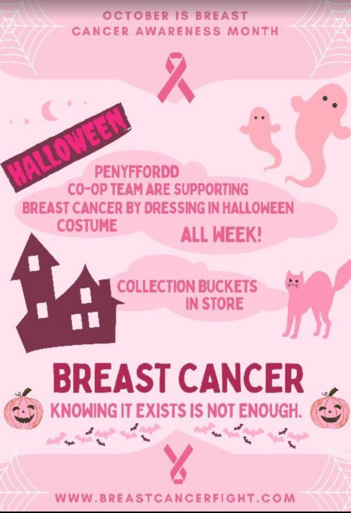 ruthchocoholic's tweet photo. Raising money for breast awareness, three of my brilliant staff at Penyffordd Coop.
More to follow each day this week. https://t.co/ypGOwf63WH