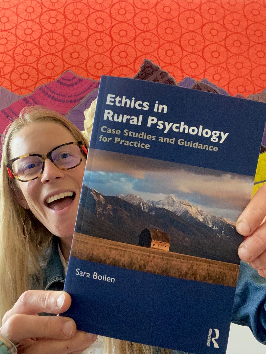 If you're a practitioner in a rural area, Dr Boilen's recently published book is the perfect guide. Get your copy here: https://t.co/eqFITDgHWZ #ruralAmerica #ruralpsychology https://t.co/bXVhp5DArK