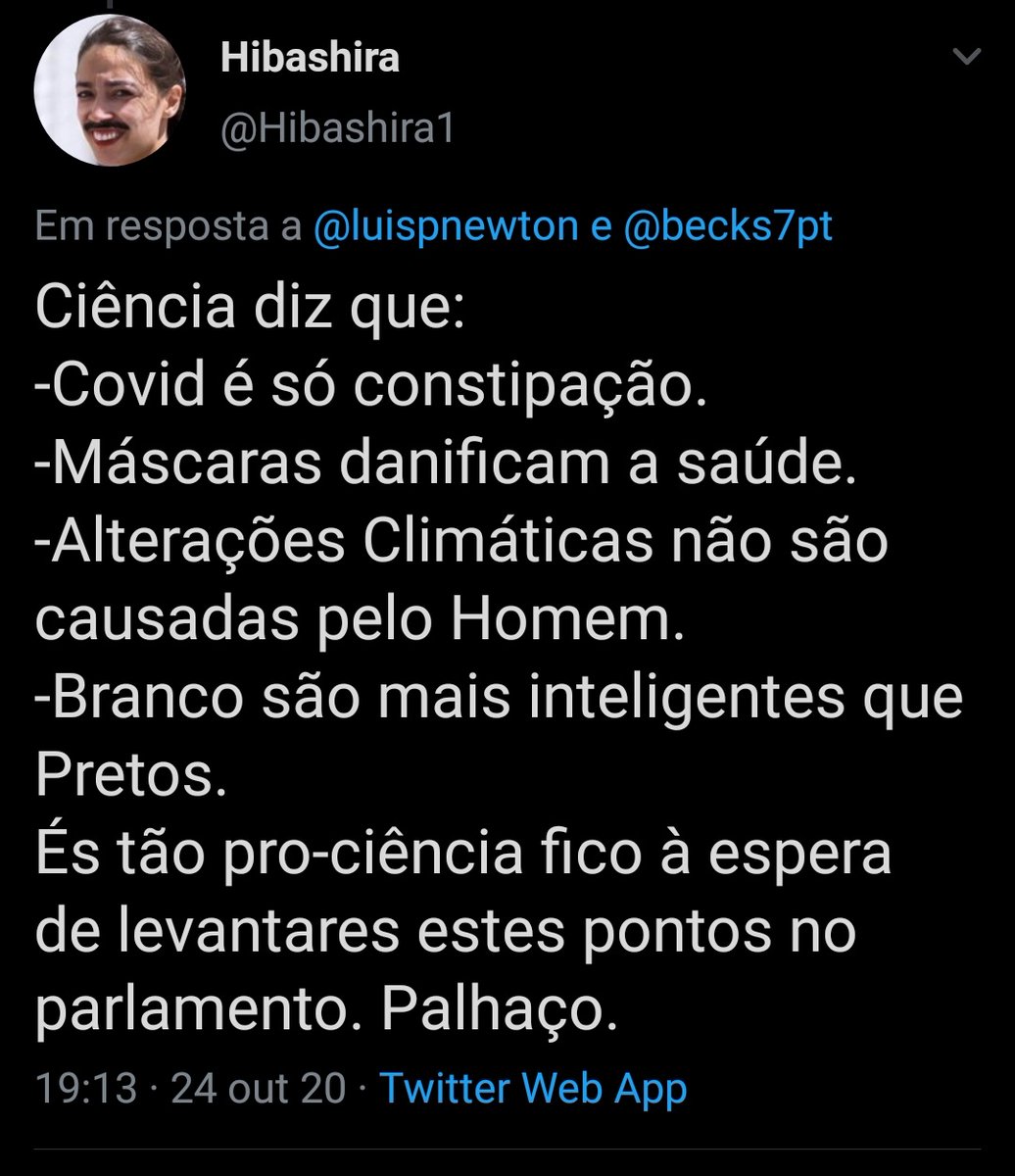 Em nome do Pai, e do Filho e do Espírito que fala merda no Twitter