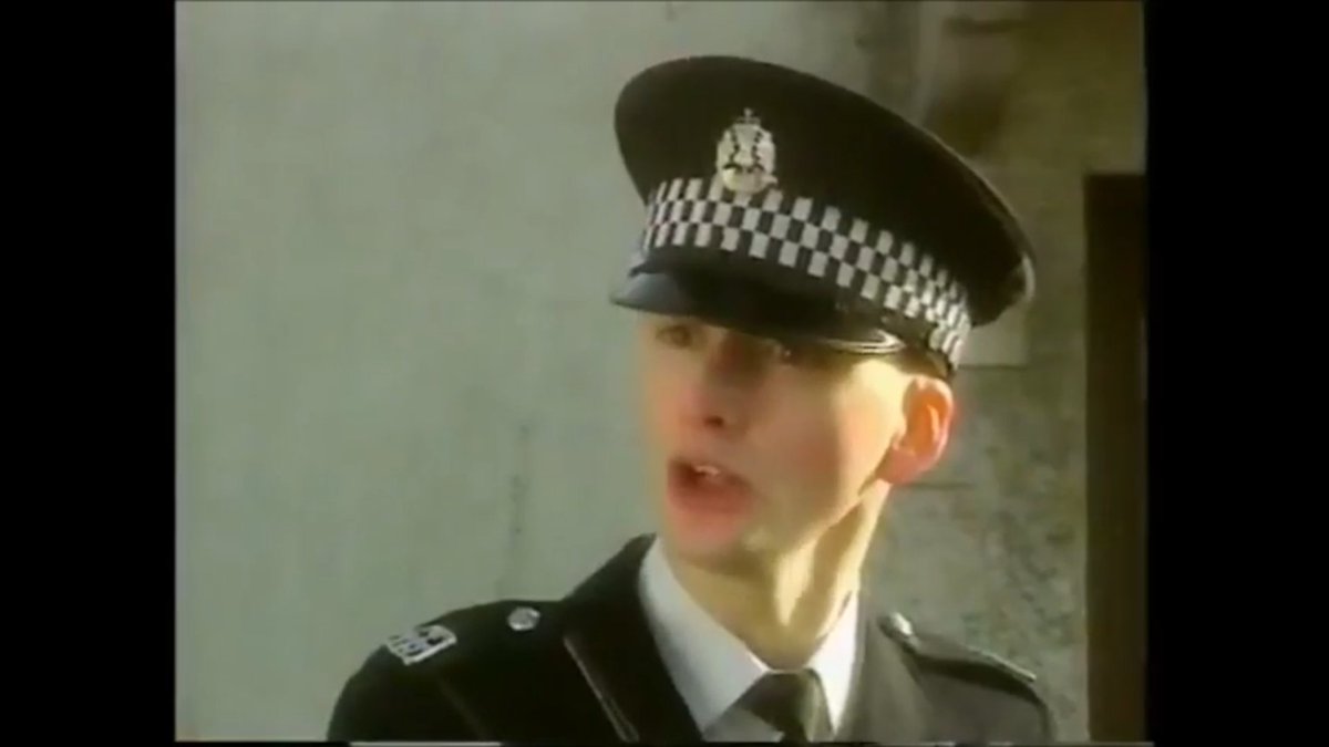 the policeman (1992) when he was 21, in bunch of five