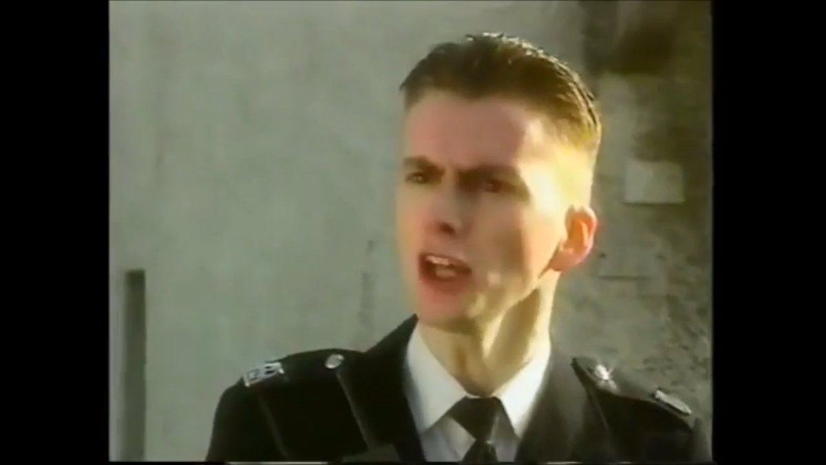 the policeman (1992) when he was 21, in bunch of five