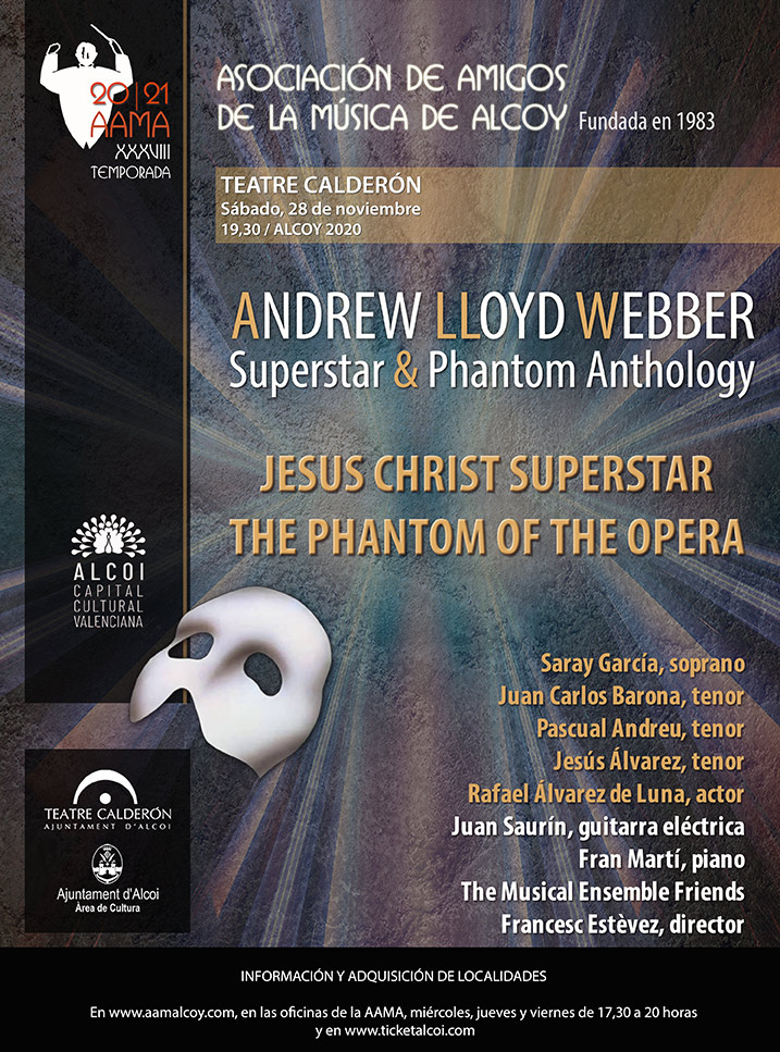 JuanSaurin's tweet image. PRÓXIMO CONCIERTO!!

UN RETO FANTÁSTICO!!

Con muchas ganas e ilusión de retomar la actividad cultural, siguiendo al máximo las recomendaciones sanitarias.

La Cultura es gran un ejemplo de seriedad y concienciación.

Entradas ya disponible!!
home.ticketalcoi.com/eventos/andrew…