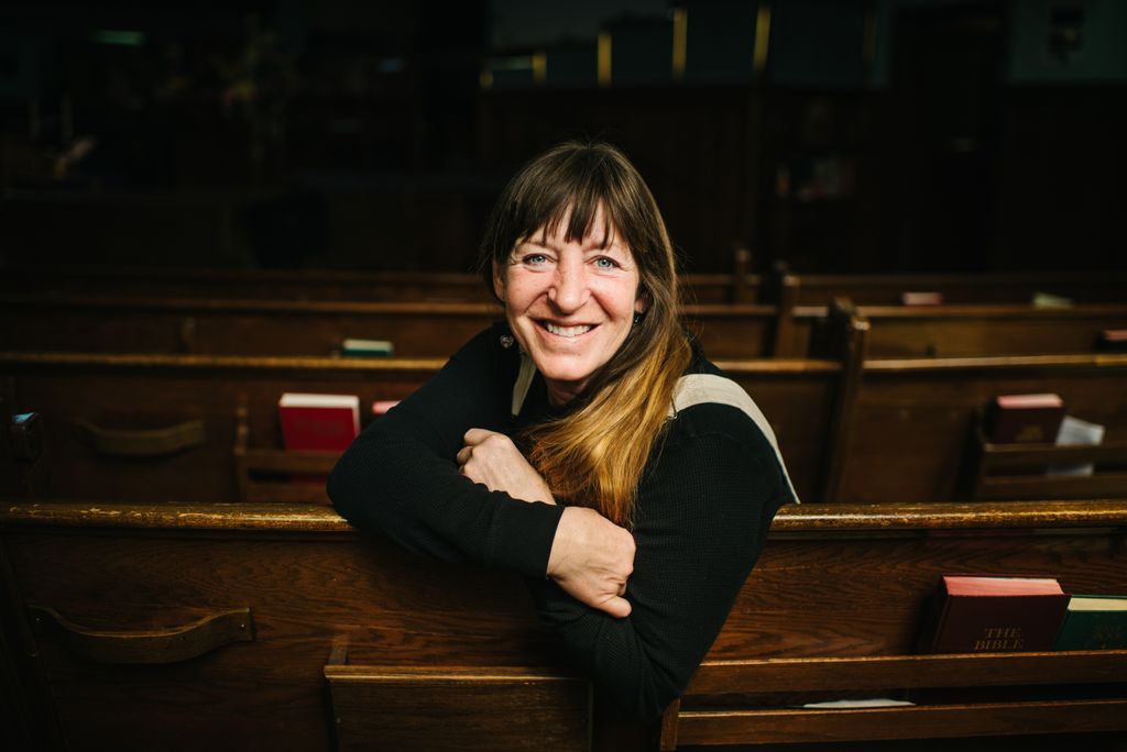 "Your art is wonder-filled." said a neighbour to our friend Shannon.
There is beauty all around us, beauty in our city, and beauty in Shannon's artwork. She's a neighbour, a child educator, a former-clown, a face-painter, an artist, and she's one of the leaders of Dine &amp; Doodle.