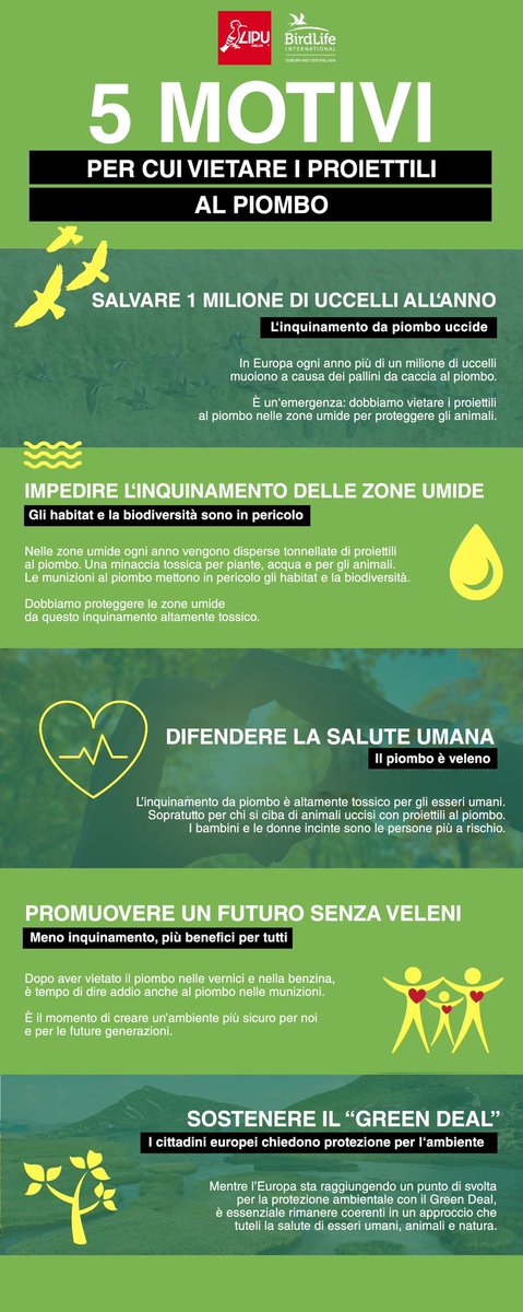 LipuODV's tweet photo. .@ale_moretti All'ENVI di giovedì 29 ottobre contiamo su di lei per vietare il piombo nelle zone umide.
#banlead https://t.co/LozL2oqv7Y