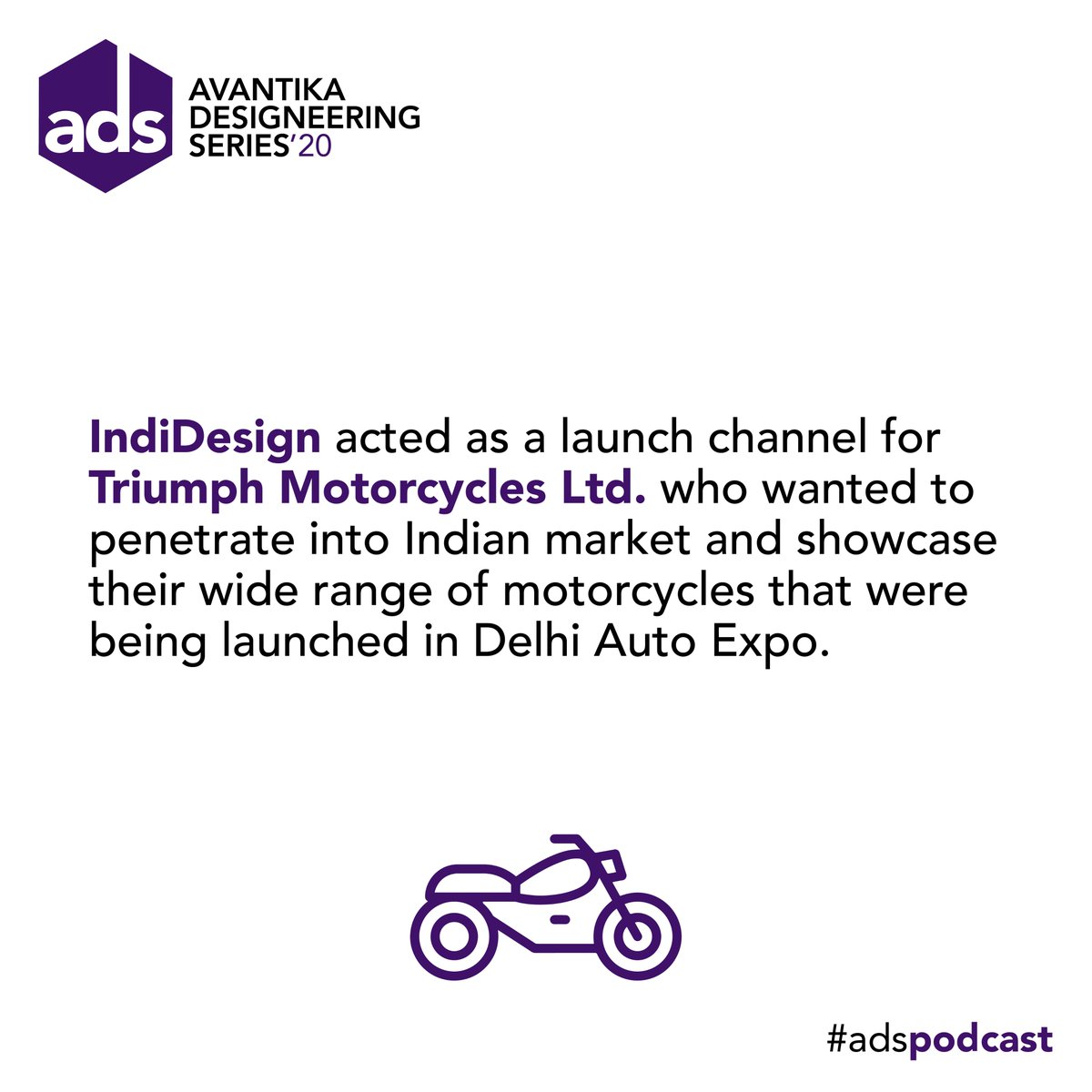 AvantikaSeries's tweet photo. IndiDesign believes in Connecting, Informing, Assisting, Delighting and Influencing.
Learn more about design growth with Sudhir Sharma โ Chief Executive at IndiDesign on this Wednesday.
#IndiDesign #ADSpodcast https://t.co/TAyNlz00Kx