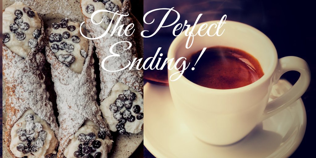 PrimoPiattoNY's tweet photo. How to finish a delicious meal at Primo Piatto? 
With #cannoli and #espresso of course!

Dine with us Tuesdays ~ Sundays,  11am ~ 9pm. 
Or, order online for take out or deliver https://t.co/0hgV2ZzOT3

#Huntington #italianrestaurant #italianfood #dessert #huntingtonrestaurant https://t.co/RKbS8eB9iK