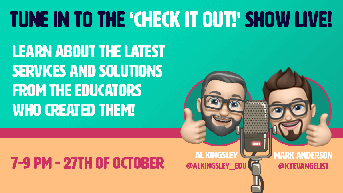 AlKingsley_Edu's tweet photo. Should be fun https://t.co/bgpRcajiPm - @Maths_Parents @spotlighteduca1 @reschooluk @ThisisCENTURY @didteach1 @HeyPobble @DriftITServices @teamteacherly @global_edtech @nowpressplay @LearnRadioLive @Stribehq @hellochatta @ICTforEducation @upbeatwales
@Proactive_AV @TuteEducation https://t.co/RouzPY8YAy