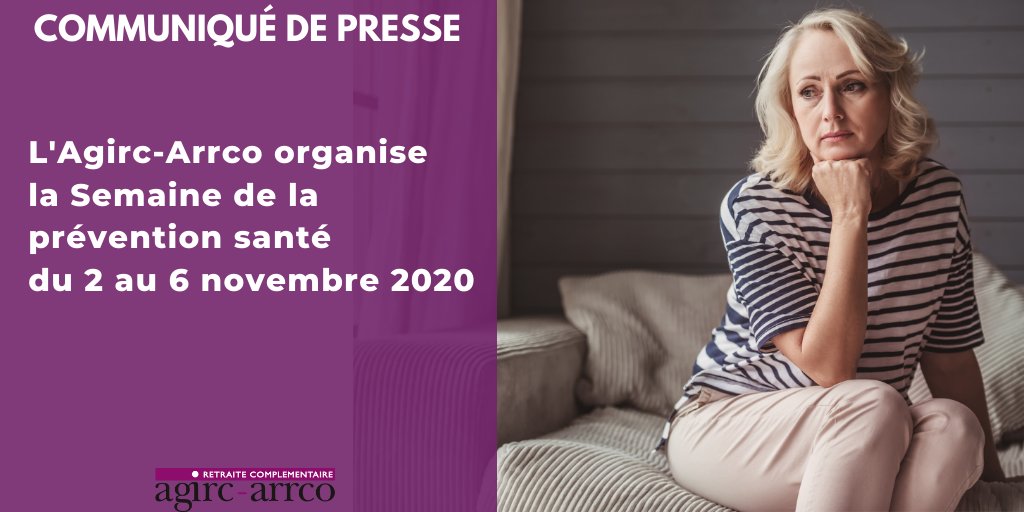 AgircArrco's tweet photo. 📆 Du 2 au 6 novembre, @AgircArrco organise la Semaine de la #prévention santé pour inciter les Français, actifs comme retraités, à mieux prendre soin de leur santé dès 50 ans
++ ▶️ https://t.co/aeEKZ1BmqQ @MalakoffHumanis @AG2RLAMONDIALE @Klesia @GroupeAPICIL @PROBTP_Groupe https://t.co/xVl4RBZn9m