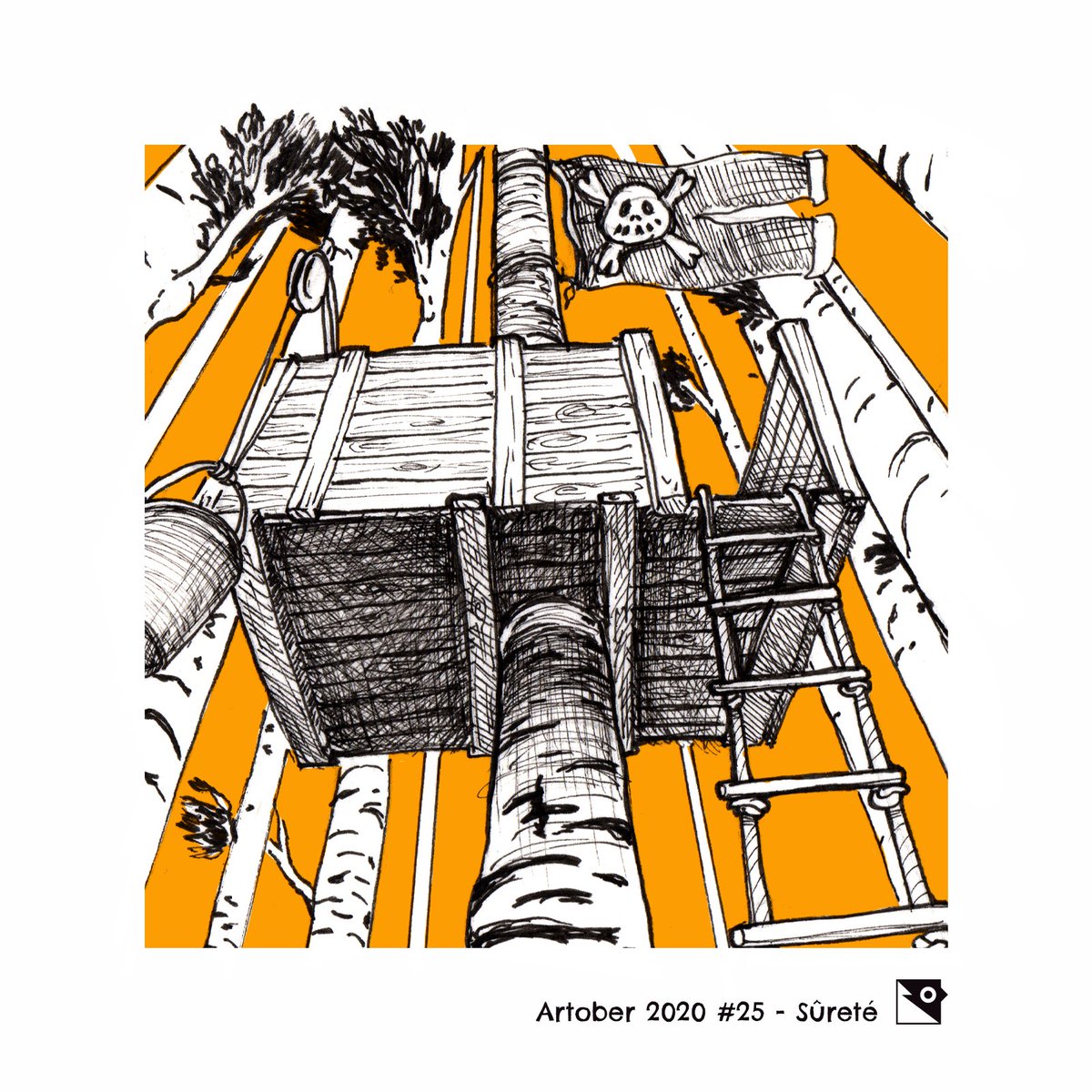 WelcheGraphisme's tweet photo. Artober jour #25 par @choucaas_
Thème : sûreté / sécurité / safety

#Artober2020 #artoberfest #artoberday25
#sûreté #sécurité #safety
#ink #sketch #artist #dessin #drawing #illustration https://t.co/FinUMeZKvY