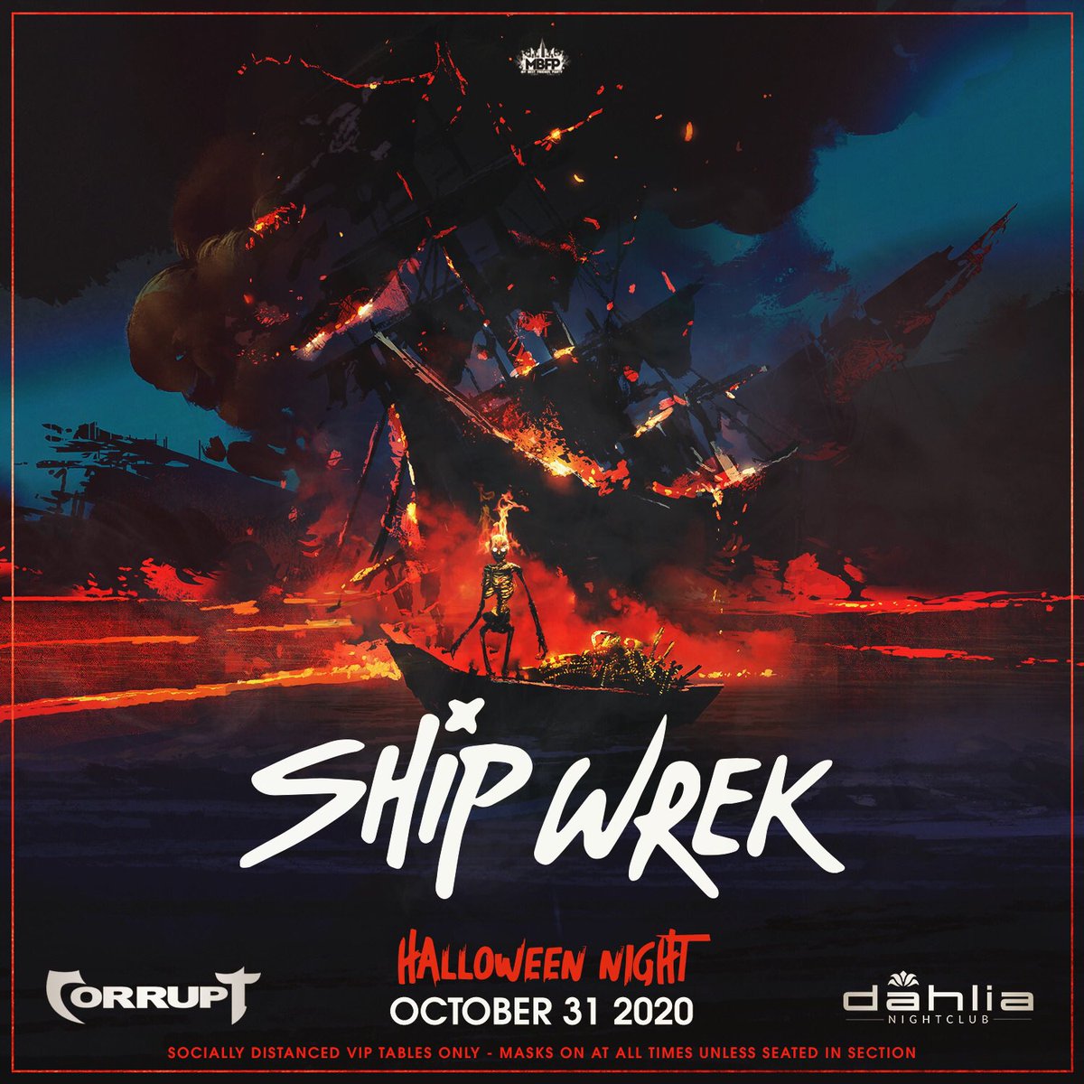 Support to <a href="/ShipWrekDJ/">SHIP WREK</a> this Saturday at <a href="/dahliacolumbus/">Dahlia Columbus</a> 🎃👻