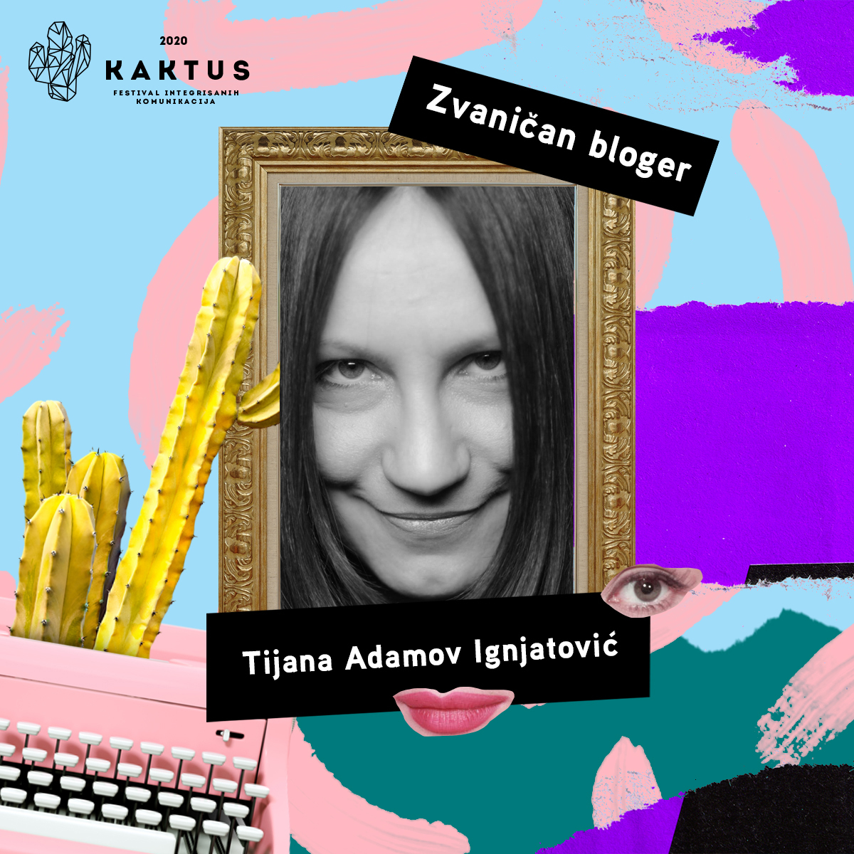 KaktusFestival's tweet photo. Upoznajte Tijanu!
Pokrenula je "CSR Koncept Inkubator Žute Patalone" namenjen kreiranju koncepata društvene odgovornosti.
Tijana je zvaničan bloger festivala #kaktus2020! https://t.co/HMoJXyxTyG https://t.co/lrOCA64oKd