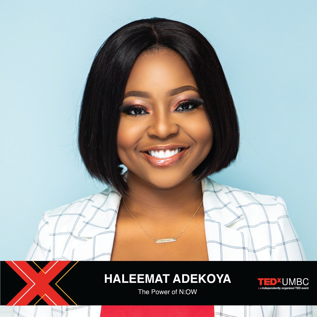 Haleemat Adekoya challenges the audience to harness the power of the present, as it’s the only time we can control. Take that bold step, start somewhere, accept, reflect, and transform. The audience will face the "what if's” that cause fear and to act with "even if" state of mind