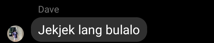 Oh ayan yung dave cabeso na proud pa na ma thread siya. Tapos ayan din yung mga sinabi niya nung na nanahimik na ako. Feeling healthy eh palamunin lang naman ng nanay niya.