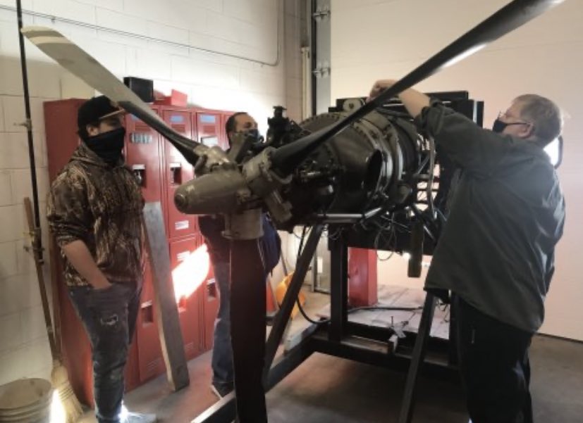 LSC_Duluth's tweet photo. Welcome to Lake Superior College! Alex Coenen is a Senior at Hermantown High School. He recently toured LSC’s Center for Advanced Aviation to learn more about the Aviation Maintenance program. He’s excited to #ApplyForFreeToLSC and go from a Hermantown Hawk to a LSC IceHawk. https://t.co/ODq9RfynbM