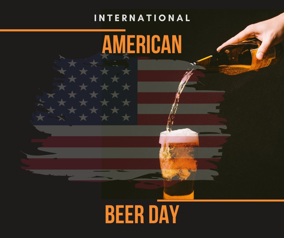 Barmenhr's tweet photo. Nacionalni dan američkog piva🍺 

U ime toga, danas si natočite svoju omiljenu pivu i nazdravite s milijunima ljudi koji diljem svijeta uživaju u ovom osvježavajućem piću! 🍻 https://t.co/5GGG65CBeT