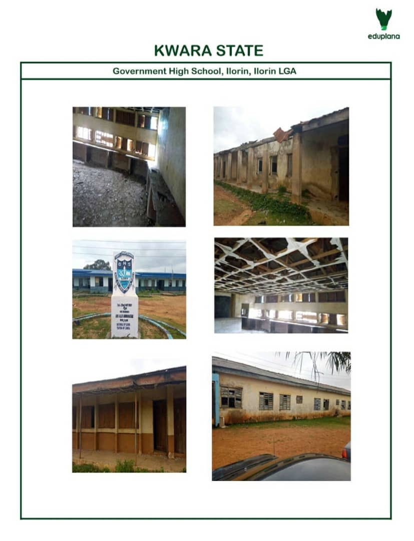 Dear  @RealAARahman  This is the SORRY state of Govt high schl, Ilorin where learners write notes under broken roofs and windows. We URGE your Excellency to direct SUBEB officials to prioritize this school renovation. #FixPublicSchools @wolfofkwara  @RookieofKwara