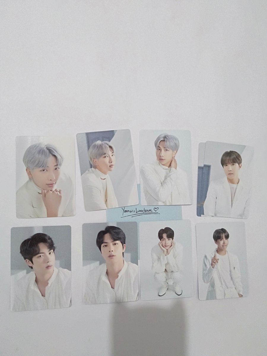 tinigpanulat's tweet photo. WTT: BBC OFFICIAL MINI PC

Have:
RM= 1,2,5
Jin= 1,4,5
JH= 3(2),7
JM= 1,4,5
V= 1,5,8
JK= 4,5,6
Unit= 8 (2)

Need/Want: BBC Suga 1,5  OR
MOTS Suga 2,5

*1=1 Mini PC
NCR, PH only (Grab/Lala)

Please help RT. 💜

@btsmerch_ph
@kpoprtph 
@BTSmerchPHL 
@kpopmerchrtph 
@Kpopmerchsrtph https://t.co/7YFUEiF2jx
