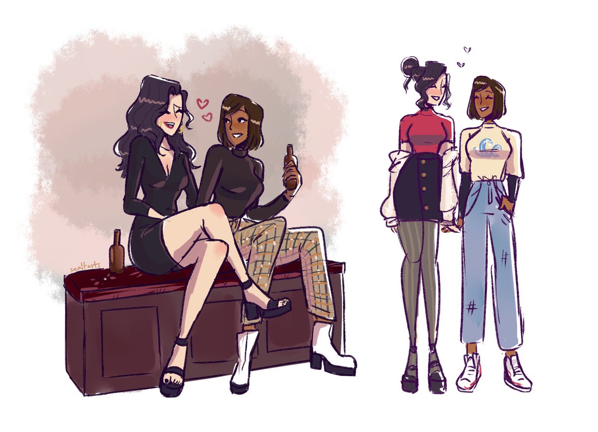 buncha doodles #korrasami 