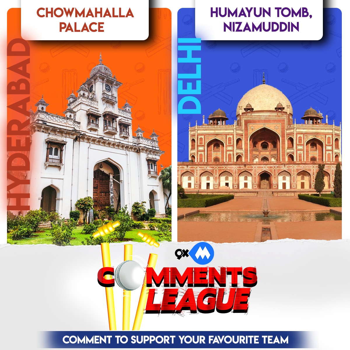 9xmHaqSe's tweet photo. It's @SunRisers Hyderabad vs @DelhiCapitals tonight. Who are you going to support? #SRHvsDC #SRH #DC #IPPL2020 #9XMCommentsLeague https://t.co/GcpJdU8QDa