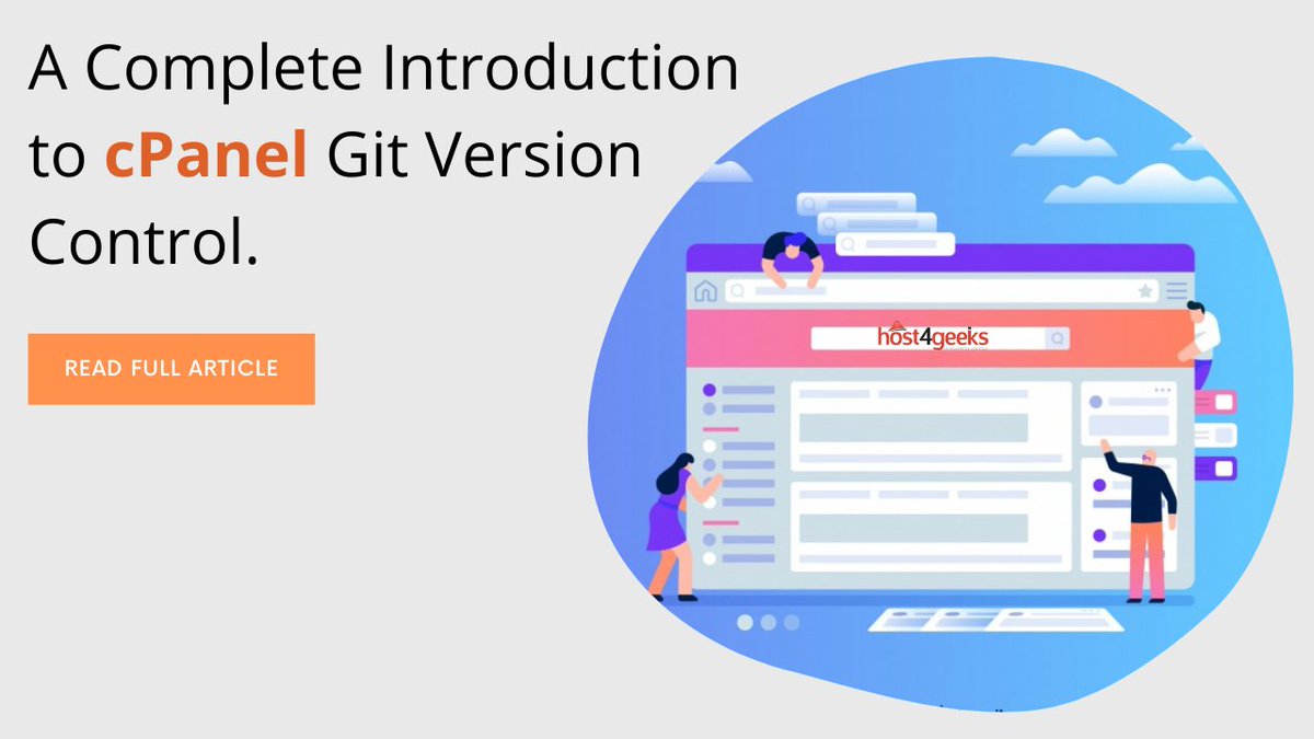 Host4Geeks's tweet photo. A Complete Introduction to cPanel Git Version Control. Read more: https://t.co/1WCtfD1L7f
#host4geeks #webhosting #domain #servers #cPanelhosting #cPanelcontrol #cPanelgitversion https://t.co/yAJ2oqtYg8