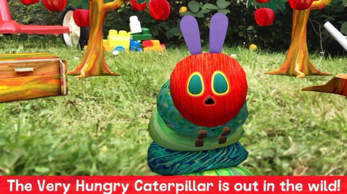 My Very Hungry Caterpillar Augmented Really brings the much loved childhood character to life in your own home (£3.99 > FREE) buff.ly/381Gwn2 apps.apple.com/gb/app/my-very…