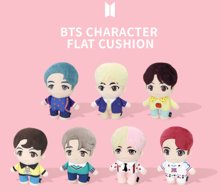 flat cushion plushie - 700phpall members available! 