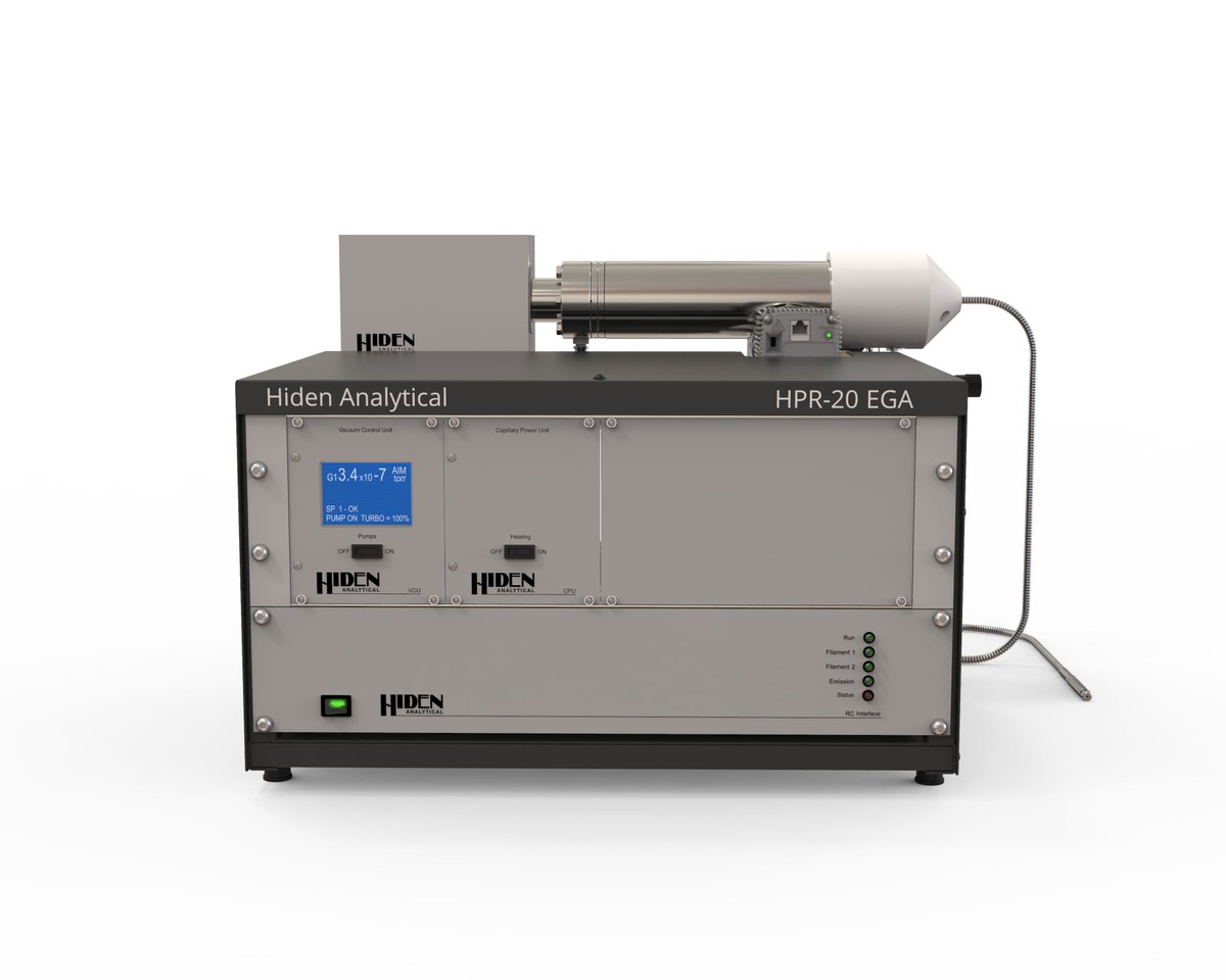 HidenAnalytical's tweet photo. HPR-20 EGA

A compact bench-top gas analysis system for evolved gas analysis in thermogravimetric mass spectrometry, TGA-MS.

Find out more: https://t.co/jAcb0ZZxgH

#gasanalyser #gasanalysis #massspectrometer #tga #evolvedgasanalysis https://t.co/u0nv9pJB0t