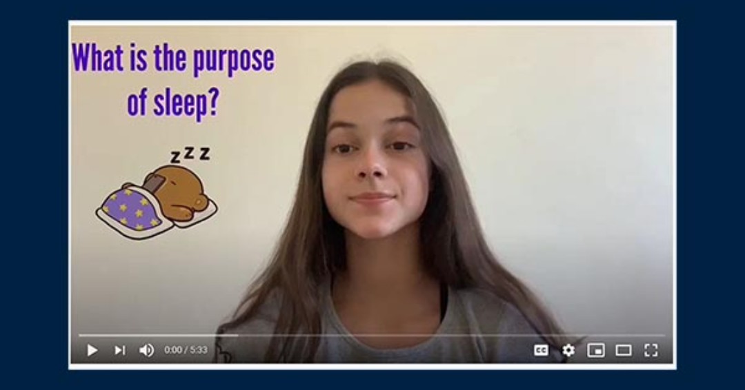 SpedeNews's tweet photo. Congratulations to Olga, Year 10, who has come second in her category in the Biochemical Society's Science Communication competition, for her video discussing sleep! 💤

Watch her video and read more here: https://t.co/nhH0DSZ12w https://t.co/MAZhI9vQ2x