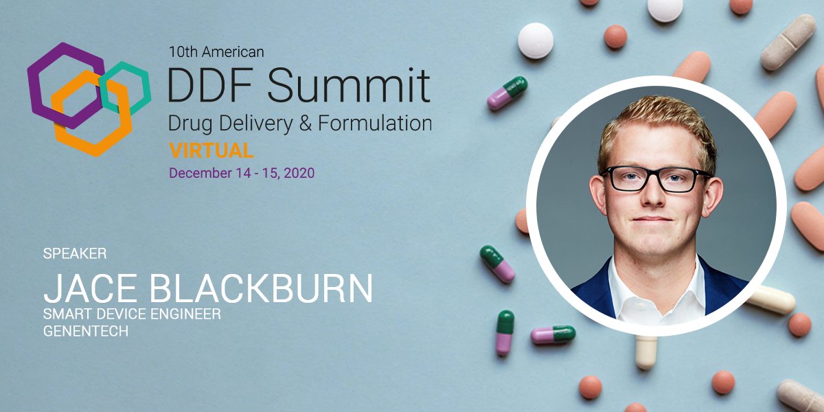 Curious about #smartdevices? Join Jace Blackburn for an in-depth dive into using them intelligently to deliver outcomes. 
VIEW THE AGENDA ow.ly/pvyu30rfZZb
BOOK NOW ow.ly/IQIs30rfZZc
#pharma #drugdelivery #drugformulation #smallmolecules #americanddfsummit