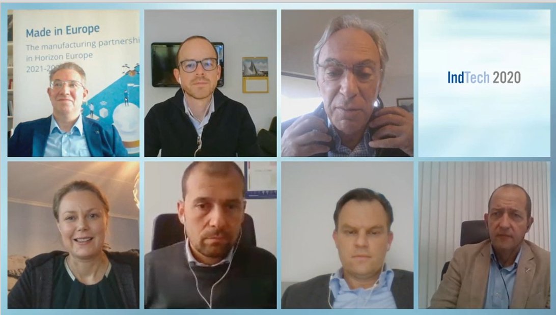 Orgalim_EU's tweet image. Our Policy Director @ChristophLuykx is speaking today at the #IndTech2020, sharing the technology industries&apos; views on how the transition towards integrative and sustainable #manufacturing industry should be shaped.