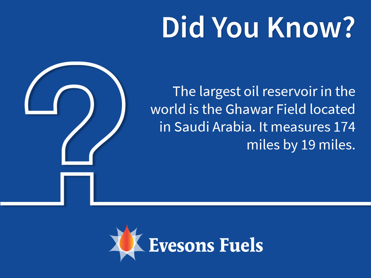 It's Oil Trivia Tuesday! Check out today's fact below.