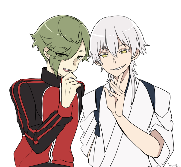 #今まで描いた中でも厳選カワイイ鶯丸を晒してください 