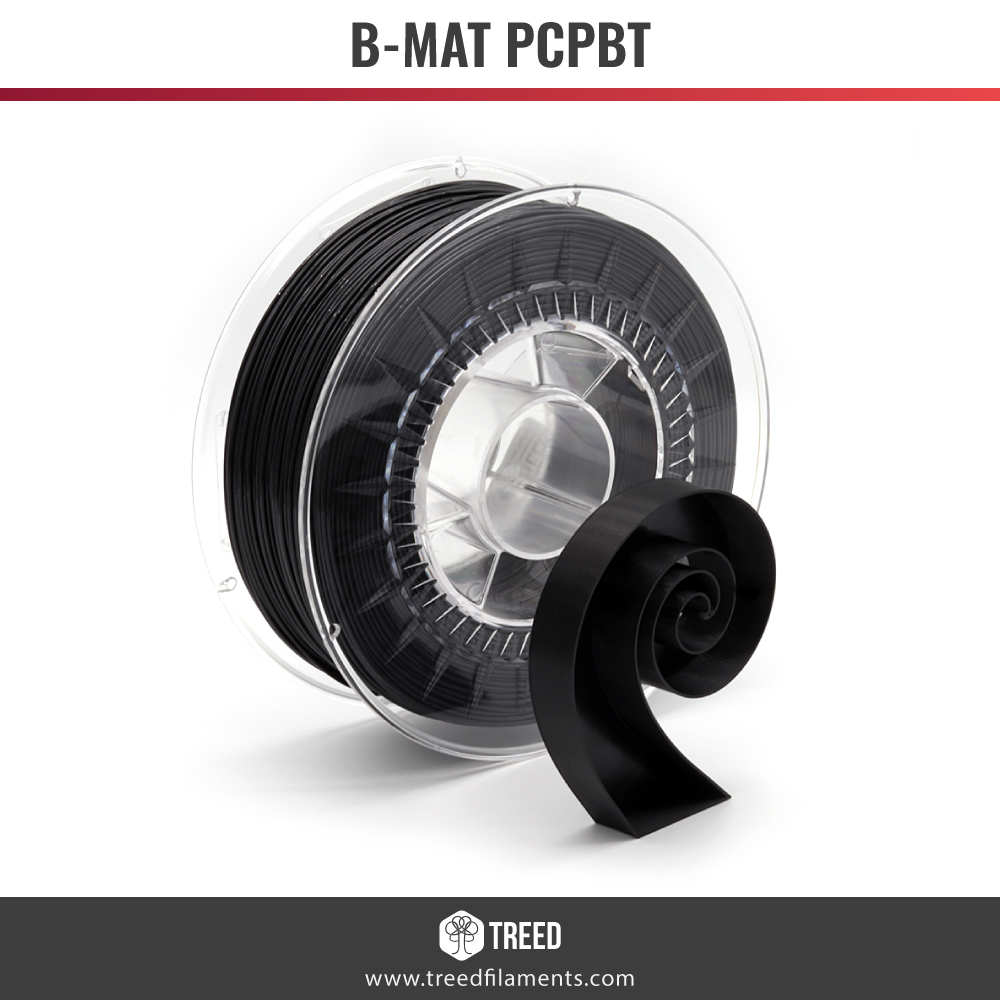 tr333d's tweet photo. B-MAT PCPBT is now avalaible on our store!

💪Impact resistant

🧪Resistant to chemical aggression

📐Dimensional stability guaranteed

✅Easy to print with every printers

✨Glossy finish

https://t.co/qiqkvG28n3

#treedfilaments #additivemanufacturing #3dprinting https://t.co/qgLMi4rrKV