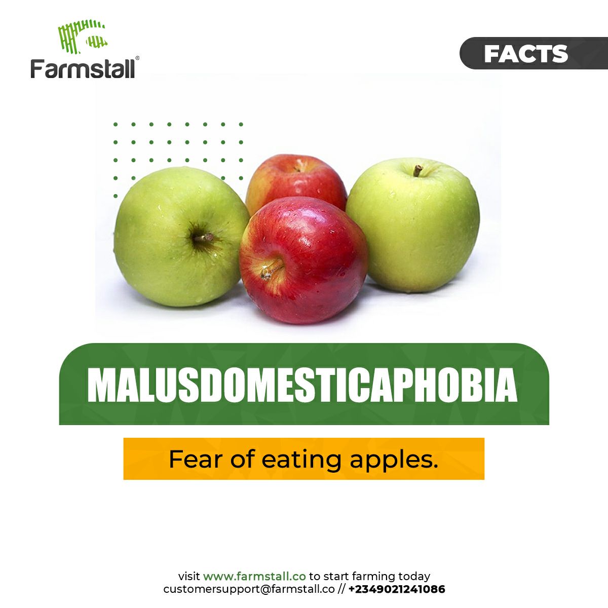 farmstall_co's tweet photo. Now you know.
Do have a nice day.
#farmeducation #apples #farming #agriculture #agricproduce #agricbusiness #farmstallproduce #farmstallinvestment #farmstall #farmstallcommunityoffarmers #farmfact #foodprouction #zerohunger #fruits https://t.co/y7KiaVP2TG