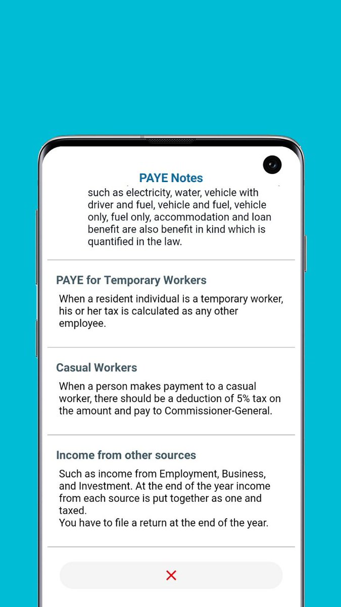 CalcSuper's tweet photo. Pay as you Earn.(PAYE)

Most people engaged in formal employment will know about this, but we’ll like to throw more light on it today.
PAYE is simple the tax you pay from your income/salary.(1/5) https://t.co/fdUgfjAllA