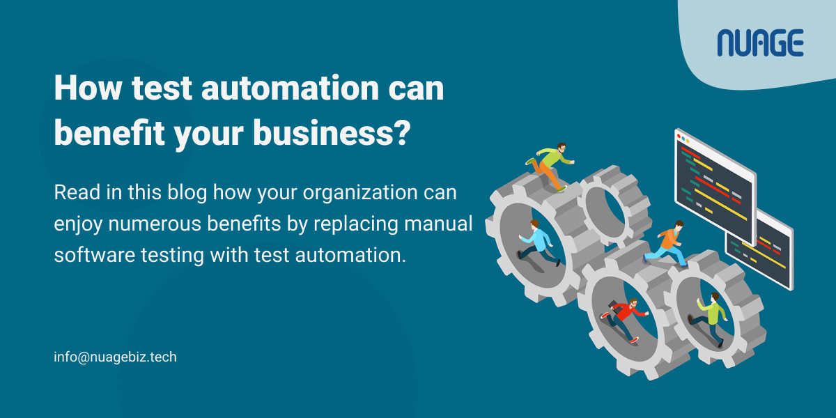NuageBizTech's tweet image. How #testautomation can benefit your organization?
nuagebiz.tech/general/how-te…
Read in this blog how your organization can enjoy numerous benefits by replacing #manualsoftwaretesting with test automation.
#automationtesting #testingasaservice #selenium #appium