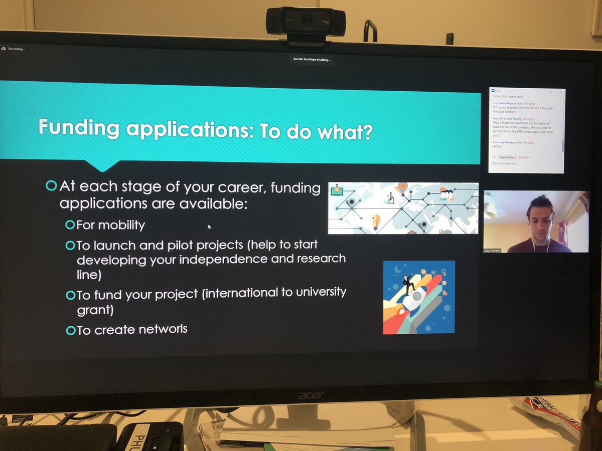 HealthTepi's tweet photo. Weโre underway at #ISPAHECN workshop and AGM!
First up is Dr Aurelie Van Hoye discussing fellowships and funding @ISPAH https://t.co/fw6UO5YQU4