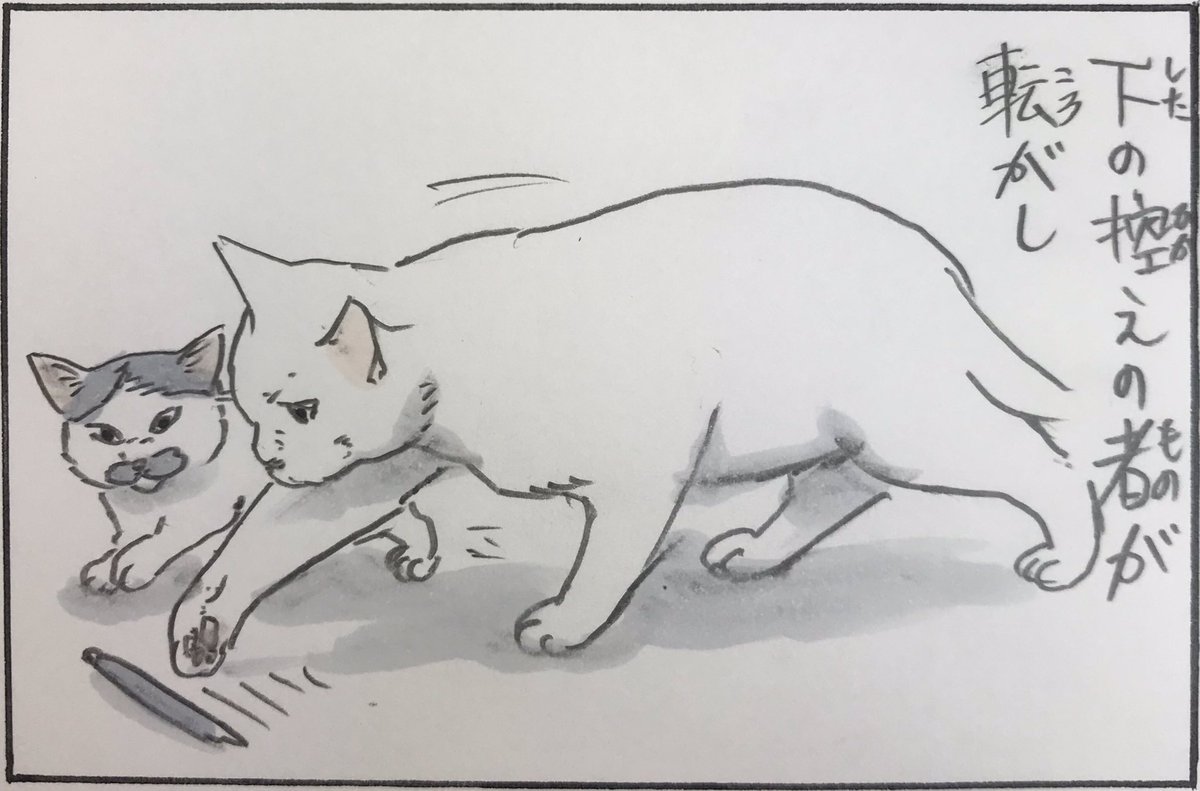 『猫のお仕事』 