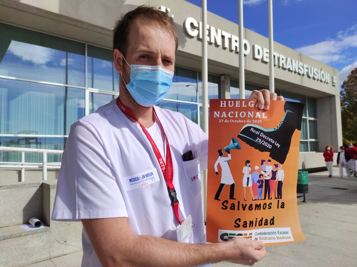 JdGambarte's tweet photo. #NoSinEspecialidad #HuelgaMedicos27O #nosinmir
Retirada urgente del RDL 29/2020 https://t.co/pmN7RNKb66