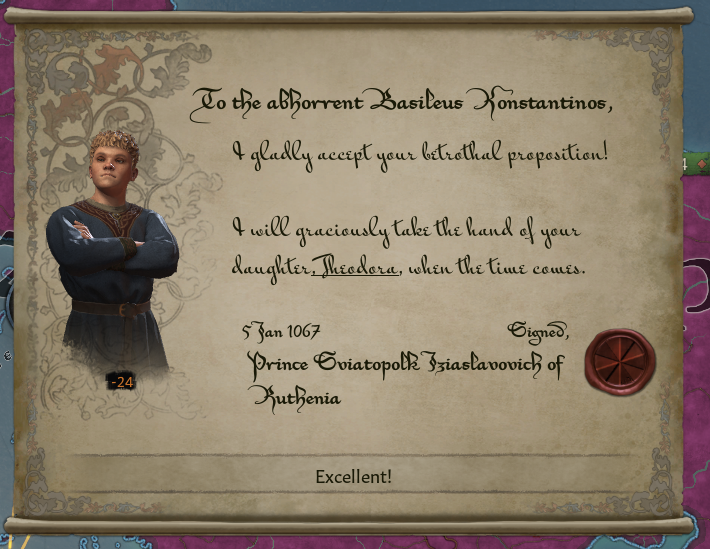 くらむ Ck3 Mod 手書き お手紙modを更新しました フォントが結婚式の招待状みたいだと言われて確かにそうだなと思ったのが動機です あと署名に日付を追加したりuiを調整したりしました T Co 74u2mfnzqk