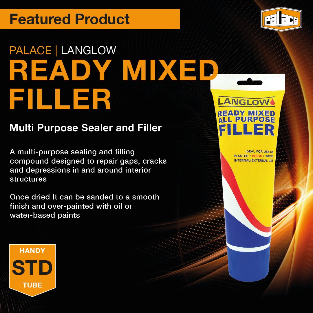 palacechemicals's tweet photo. Ready Mixed Filler is a multi-purpose sealing and filling compound. Designed to repair gaps, cracks and depressions in and around interior structures. Can be sanded once dried.
Visit our website for more information https://t.co/vmKAd5YFpj
#palace #palacechemicals #langlow https://t.co/q6Sbf7RfEl